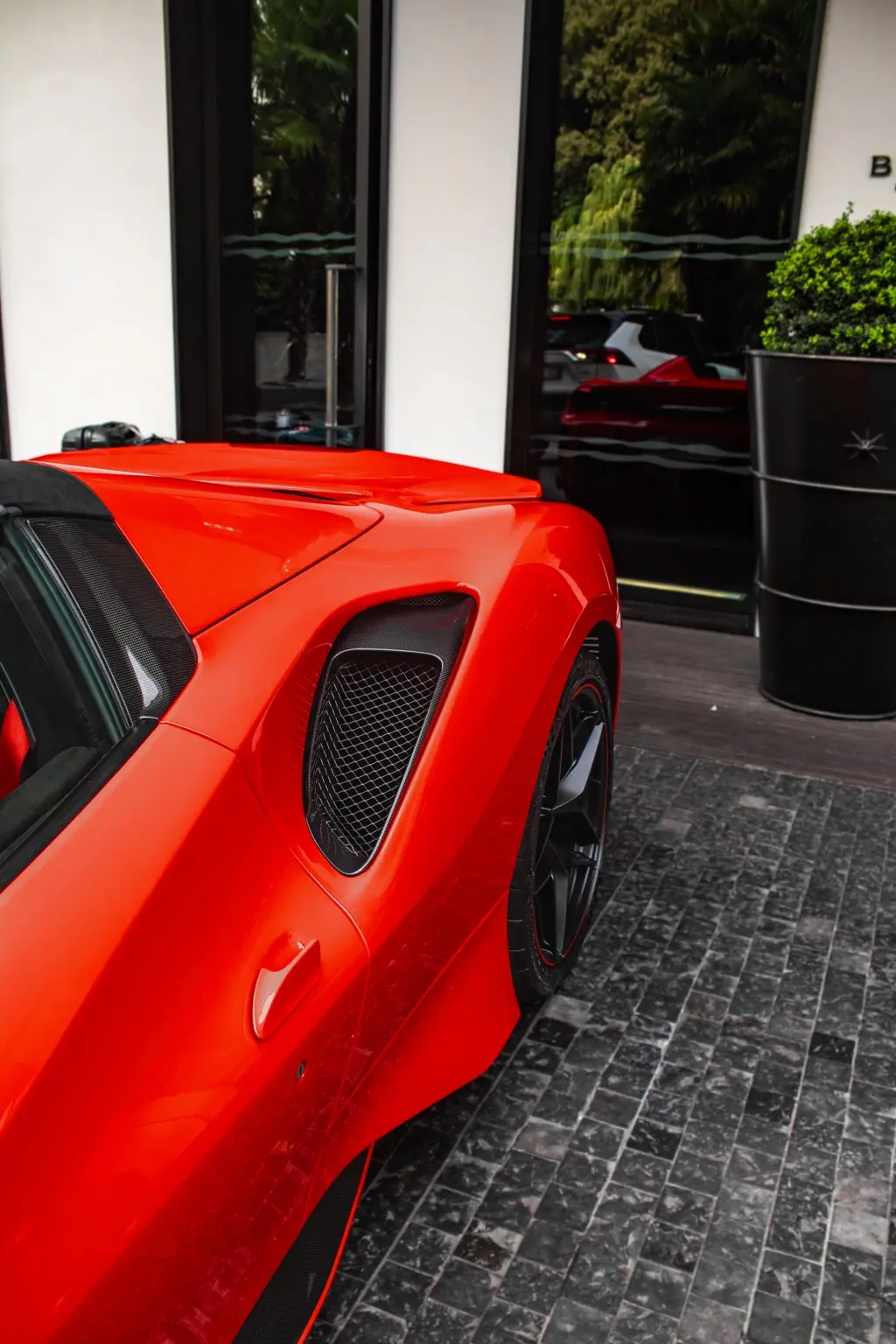Ferrari side air intake